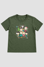 Camiseta Infantil Basica Natal Snoopy- DC-NOOP-0009