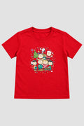 Camiseta Infantil Basica Natal Snoopy- DC-NOOP-0009