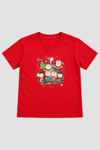 Camiseta Infantil Basica Natal Snoopy- DC-NOOP-0009