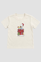 Camiseta Infantil Basica Natal Snoopy- DC-NOOP-0011