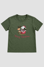 Camiseta Infantil Basica Natal Snoopy- DC-NOOP-0012