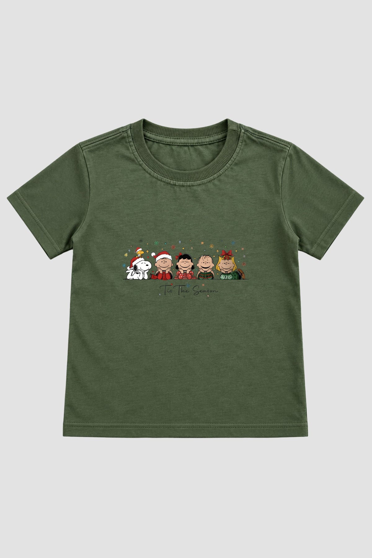 Camiseta Infantil Basica Natal Snoopy- DC-NOOP-0014