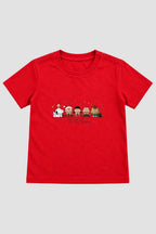 Camiseta Infantil Basica Natal Snoopy- DC-NOOP-0014