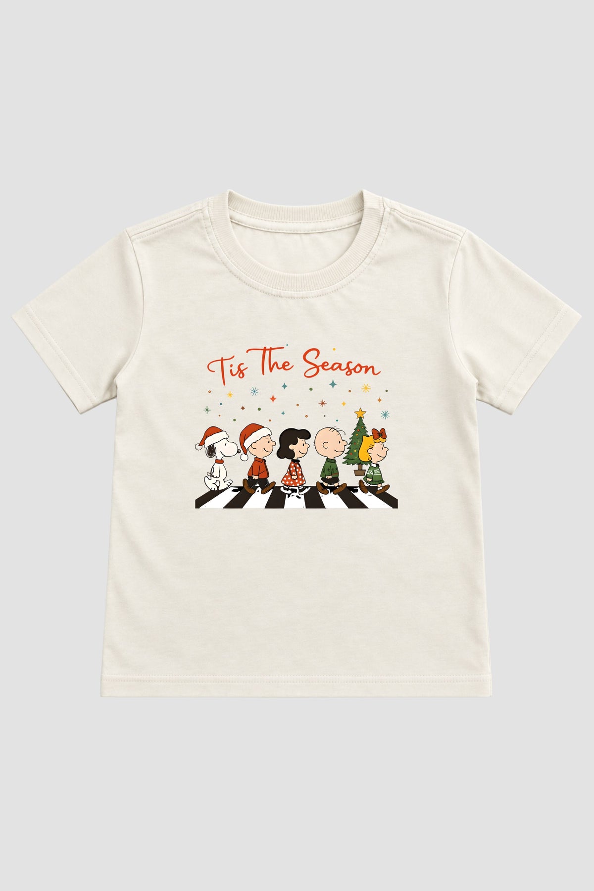 Camiseta Infantil Basica Natal Snoopy- DC-NOOP-0017