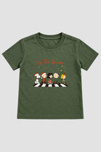 Camiseta Infantil Basica Natal Snoopy- DC-NOOP-0017
