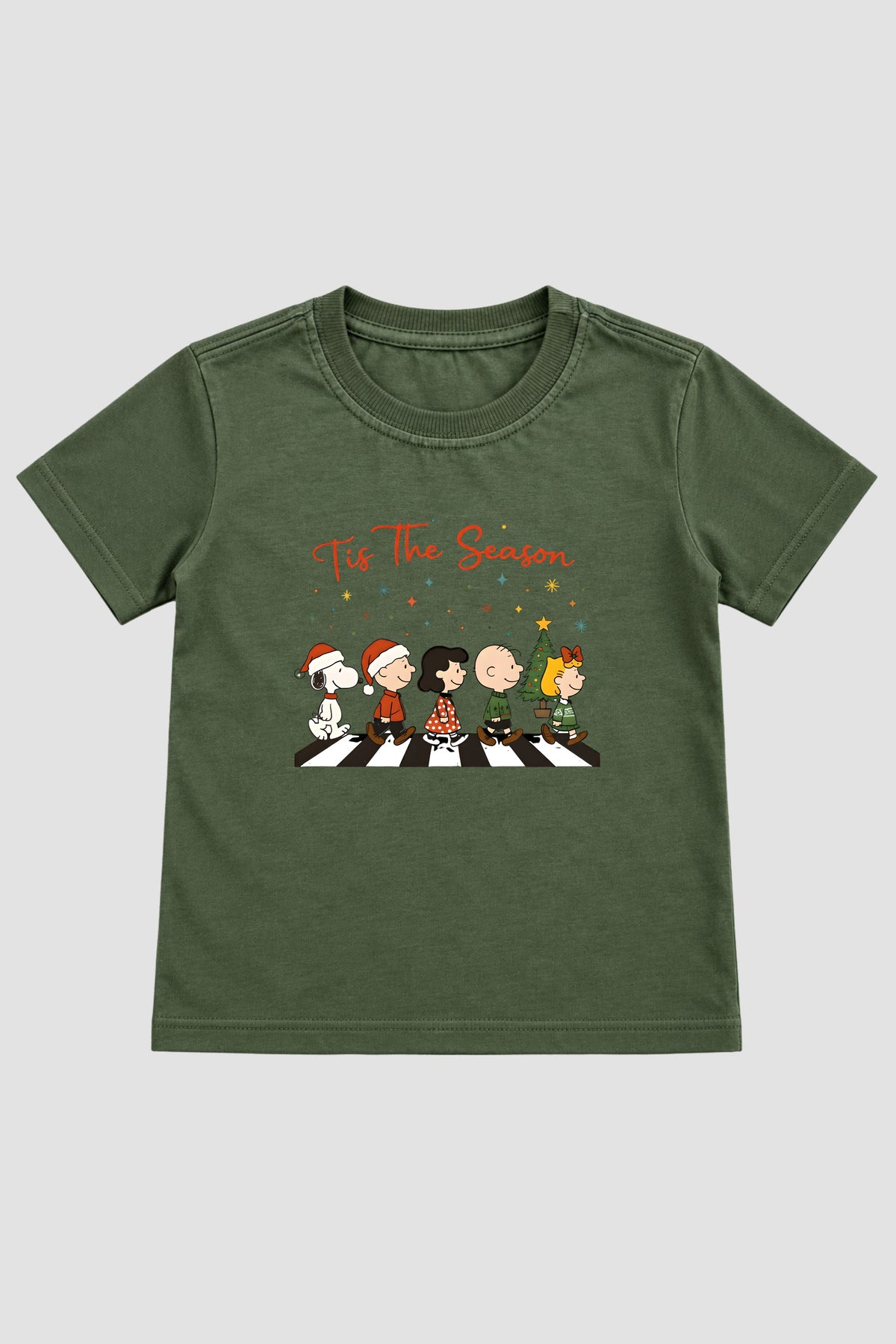 Camiseta Infantil Basica Natal Snoopy- DC-NOOP-0017
