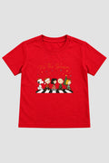 Camiseta Infantil Basica Natal Snoopy- DC-NOOP-0017