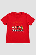 Camiseta Infantil Basica Natal Snoopy- DC-NOOP-0017