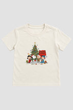 Camiseta Infantil Basica Natal Snoopy- DC-NOOP-0021