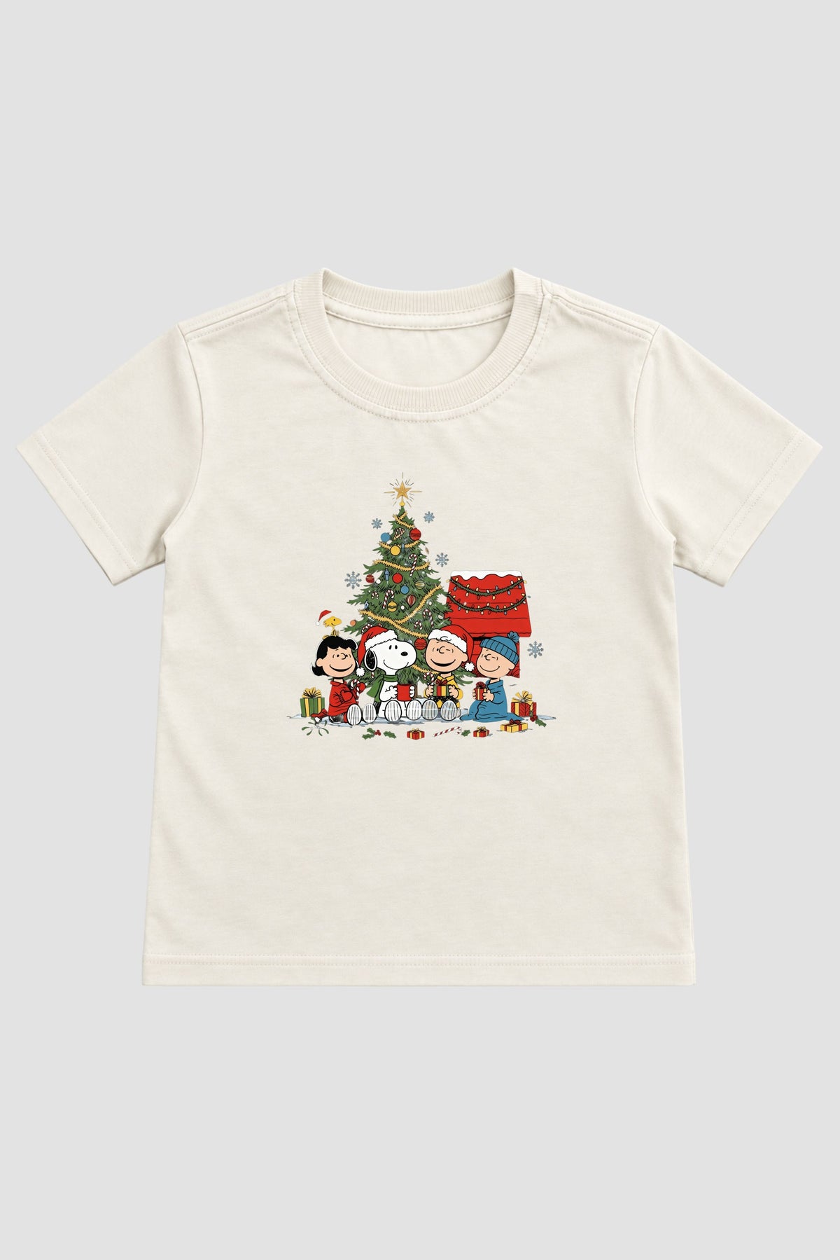 Camiseta Infantil Basica Natal Snoopy- DC-NOOP-0021