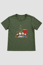Camiseta Infantil Basica Natal Snoopy- DC-NOOP-0021