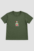 Camiseta Infantil Basica Natal Snoopy- DC-NOOP-0025