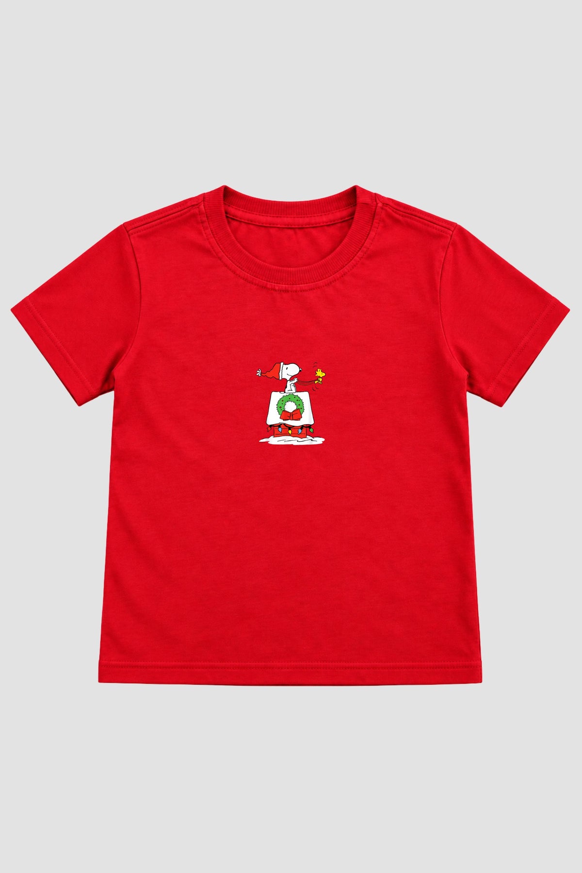 Camiseta Infantil Basica Natal Snoopy- DC-NOOP-0025