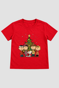 Camiseta Infantil Basica Natal Snoopy- DC-NOOP-0032