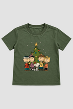Camiseta Infantil Basica Natal Snoopy- DC-NOOP-0032
