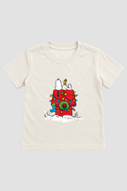 Camiseta Infantil Basica Natal Snoopy- DC-NOOP-0033