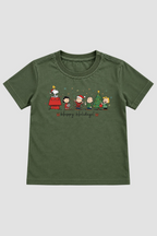 Camiseta Infantil Basica Natal Snoopy- DC-NOOP-0035