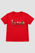 Camiseta Infantil Basica Natal Snoopy- DC-NOOP-0035
