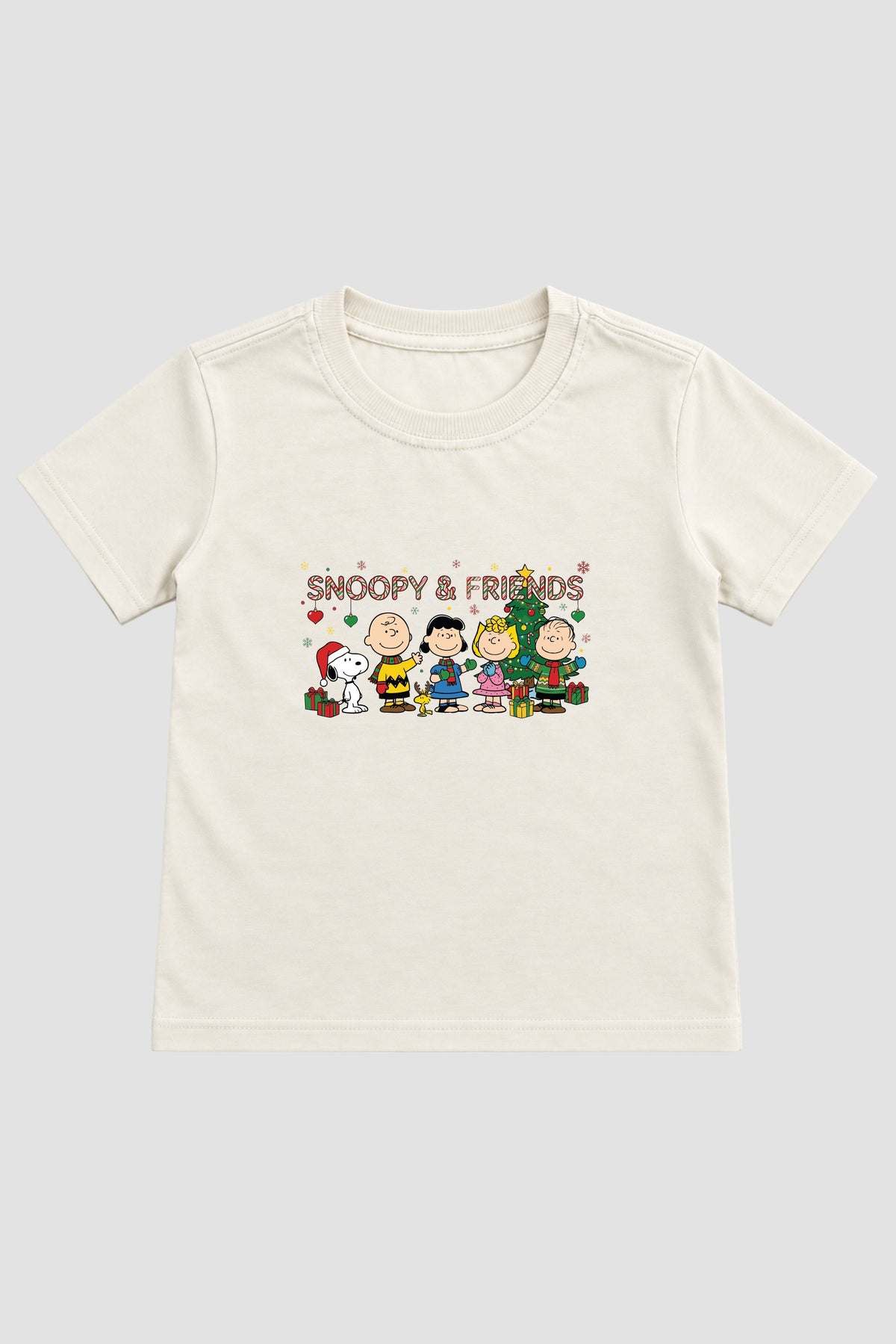 Camiseta Infantil Basica Natal Snoopy- DC-NOOP-0034