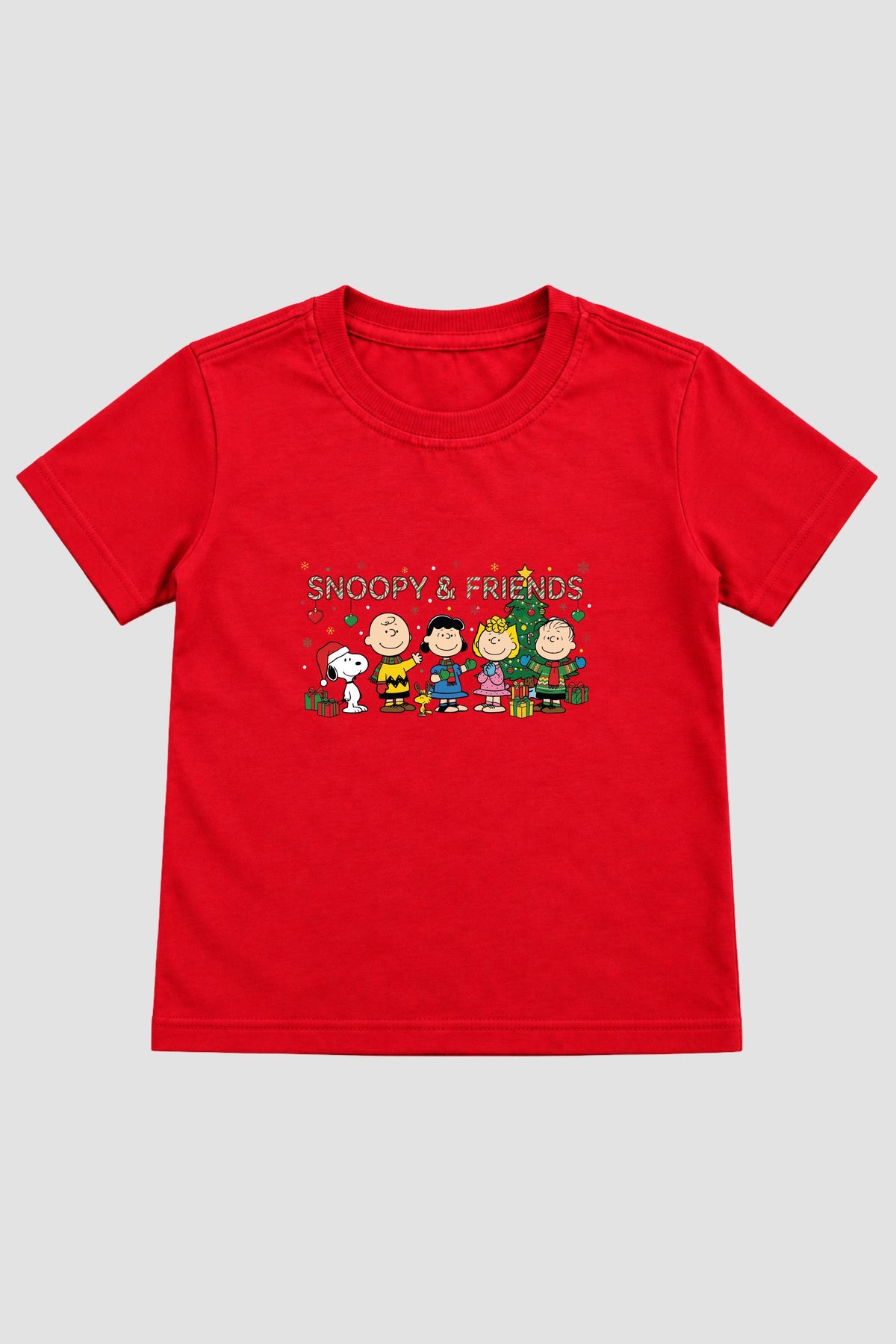 Camiseta Infantil Basica Natal Snoopy- DC-NOOP-0034