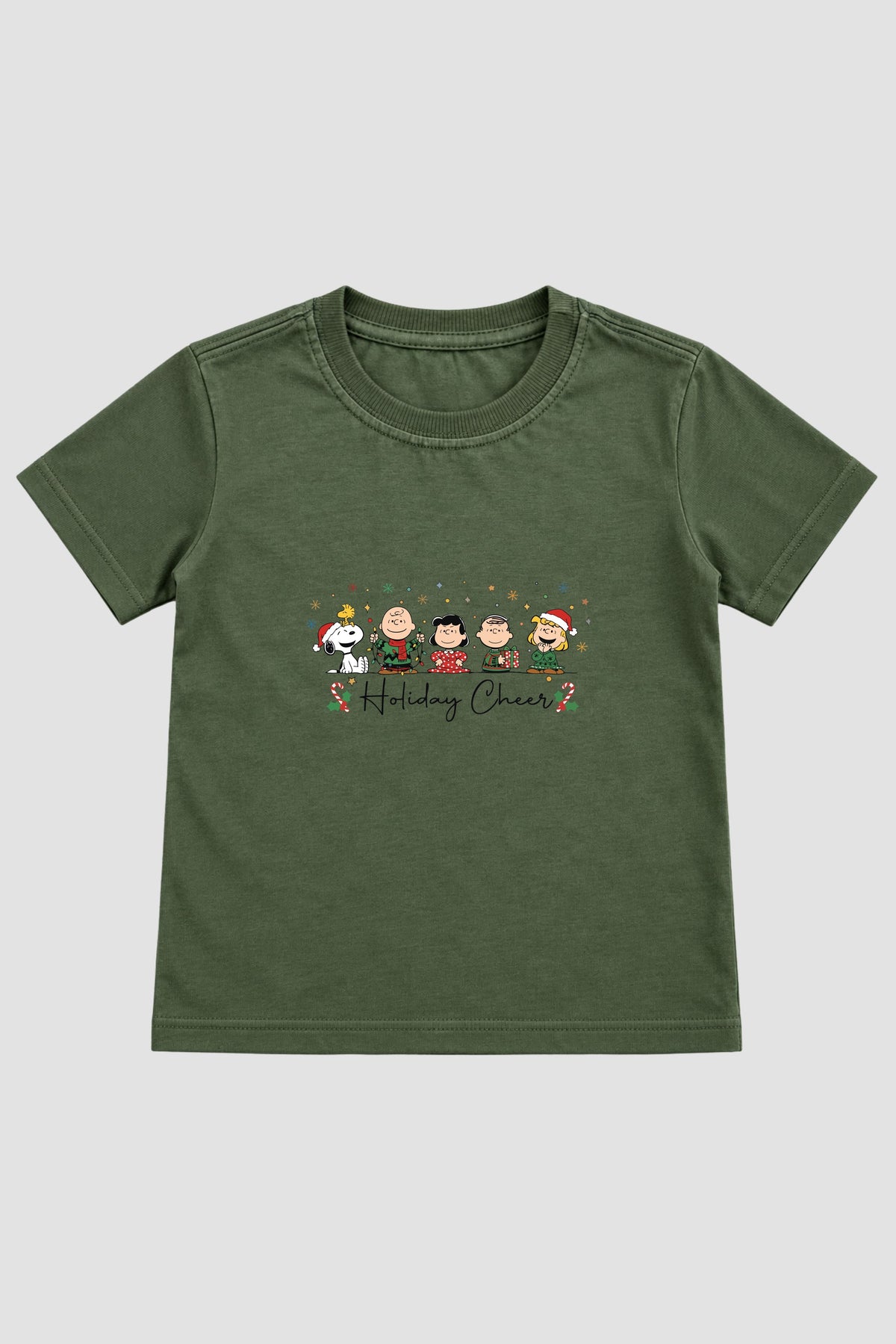Camiseta Infantil Basica Natal Snoopy- DC-NOOP-0036