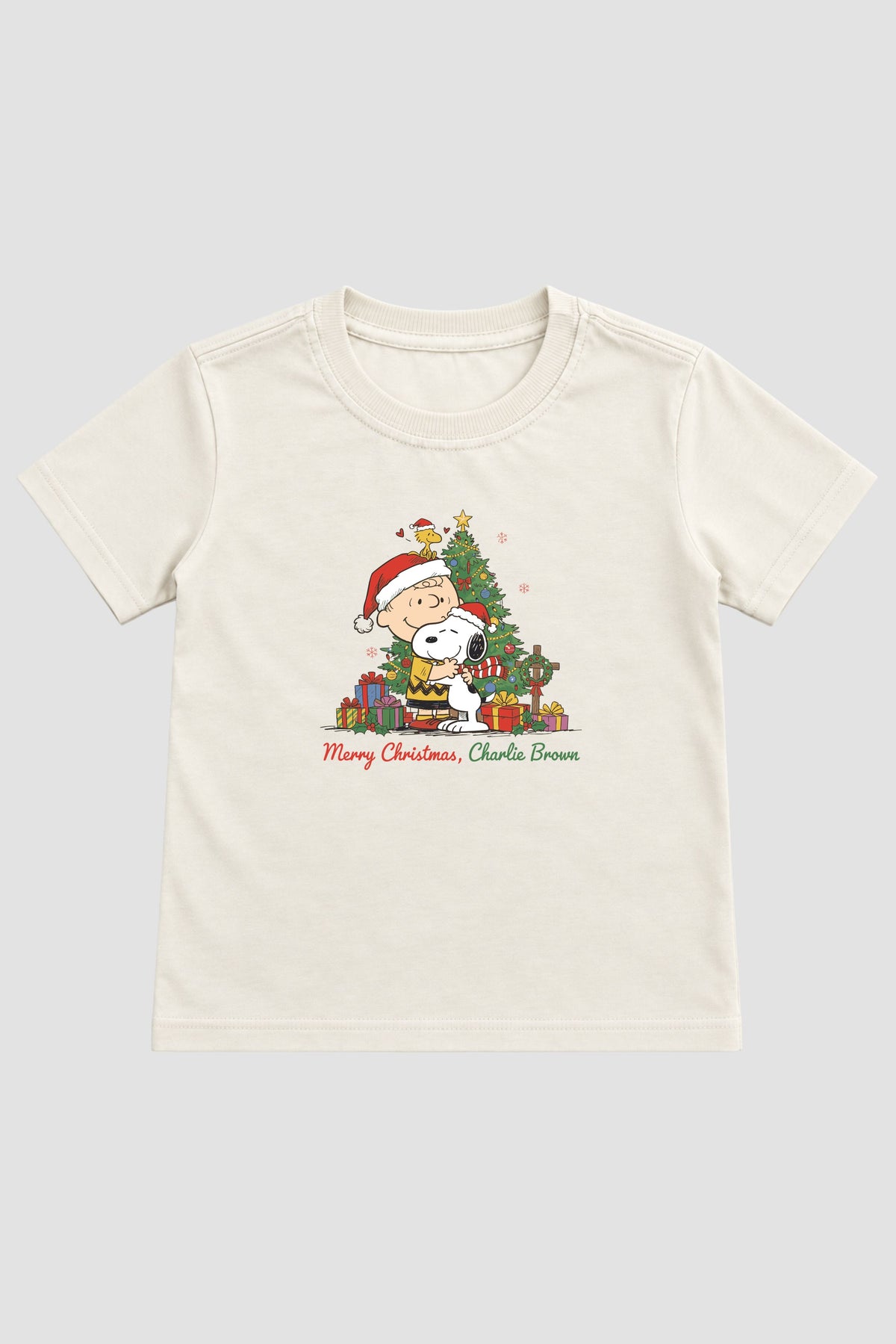Camiseta Infantil Basica Natal Snoopy- DC-NOOP-0041