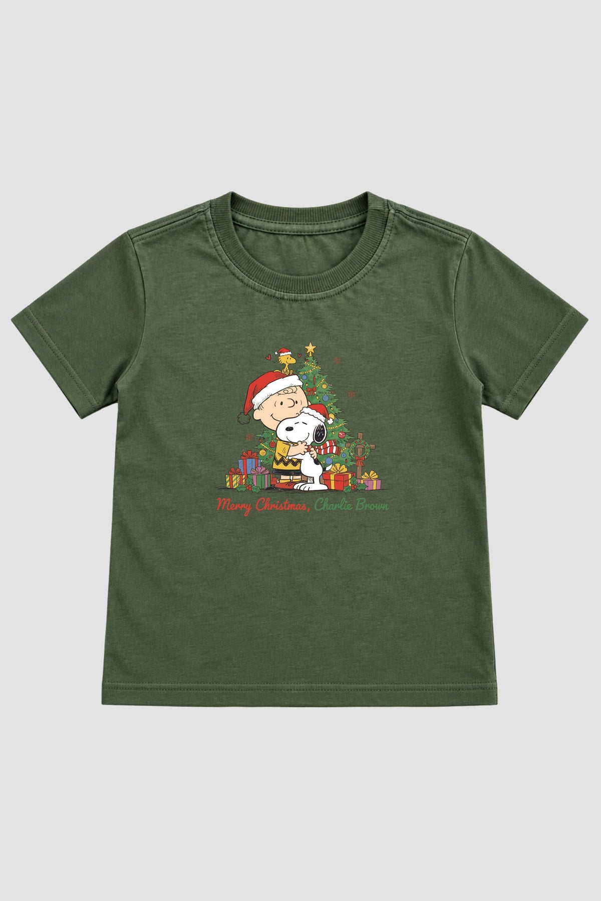 Camiseta Infantil Basica Natal Snoopy- DC-NOOP-0041