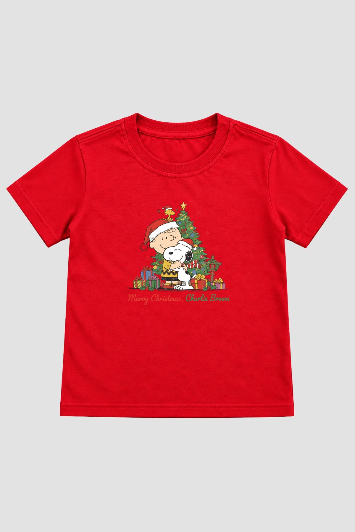 Camiseta Infantil Basica Natal Snoopy- DC-NOOP-0041