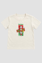 Camiseta Infantil Basica Natal Snoopy- DC-NOOP-0042