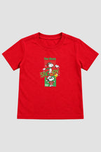 Camiseta Infantil Basica Natal Snoopy- DC-NOOP-0042