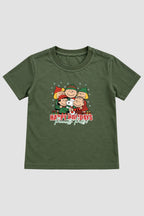 Camiseta Infantil Basica Natal Snoopy- DC-NOOP-0043