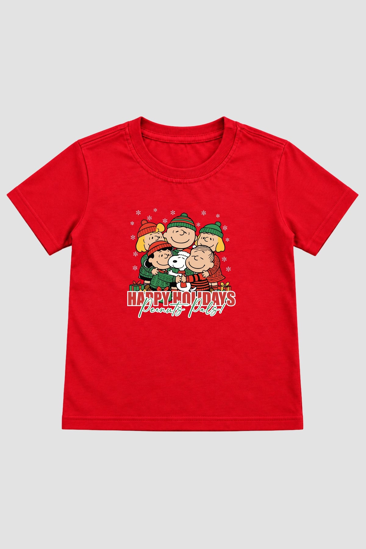 Camiseta Infantil Basica Natal Snoopy- DC-NOOP-0043