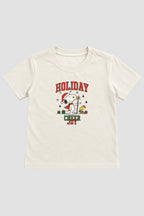 Camiseta Infantil Basica Natal Snoopy- DC-NOOP-0044