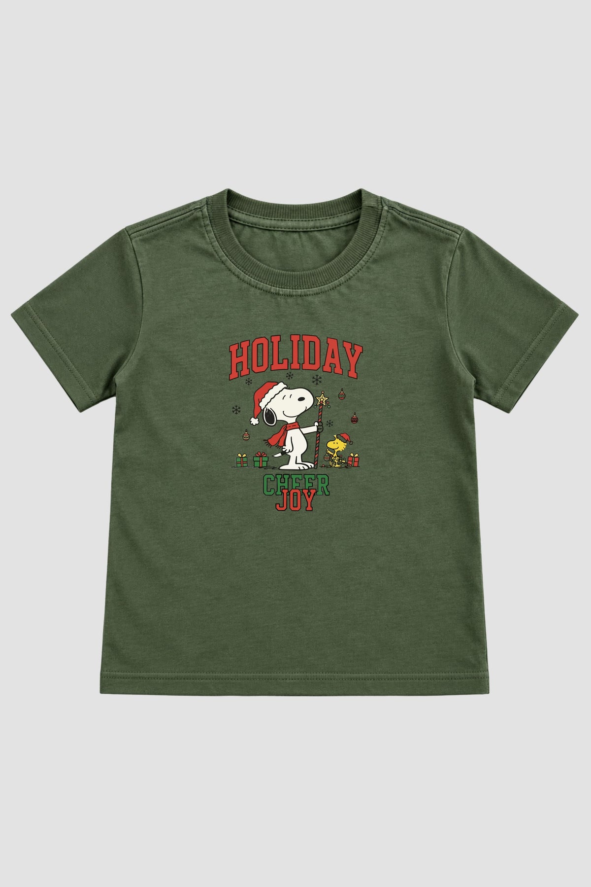 Camiseta Infantil Basica Natal Snoopy- DC-NOOP-0044