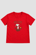 Camiseta Infantil Basica Natal Snoopy- DC-NOOP-0044
