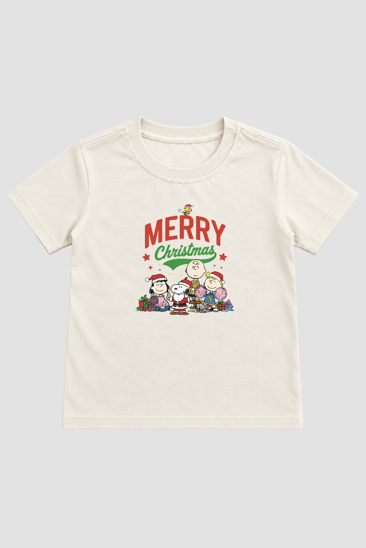 Camiseta Infantil Basica Natal Snoopy- DC-NOOP-0045