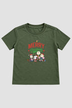 Camiseta Infantil Basica Natal Snoopy- DC-NOOP-0045