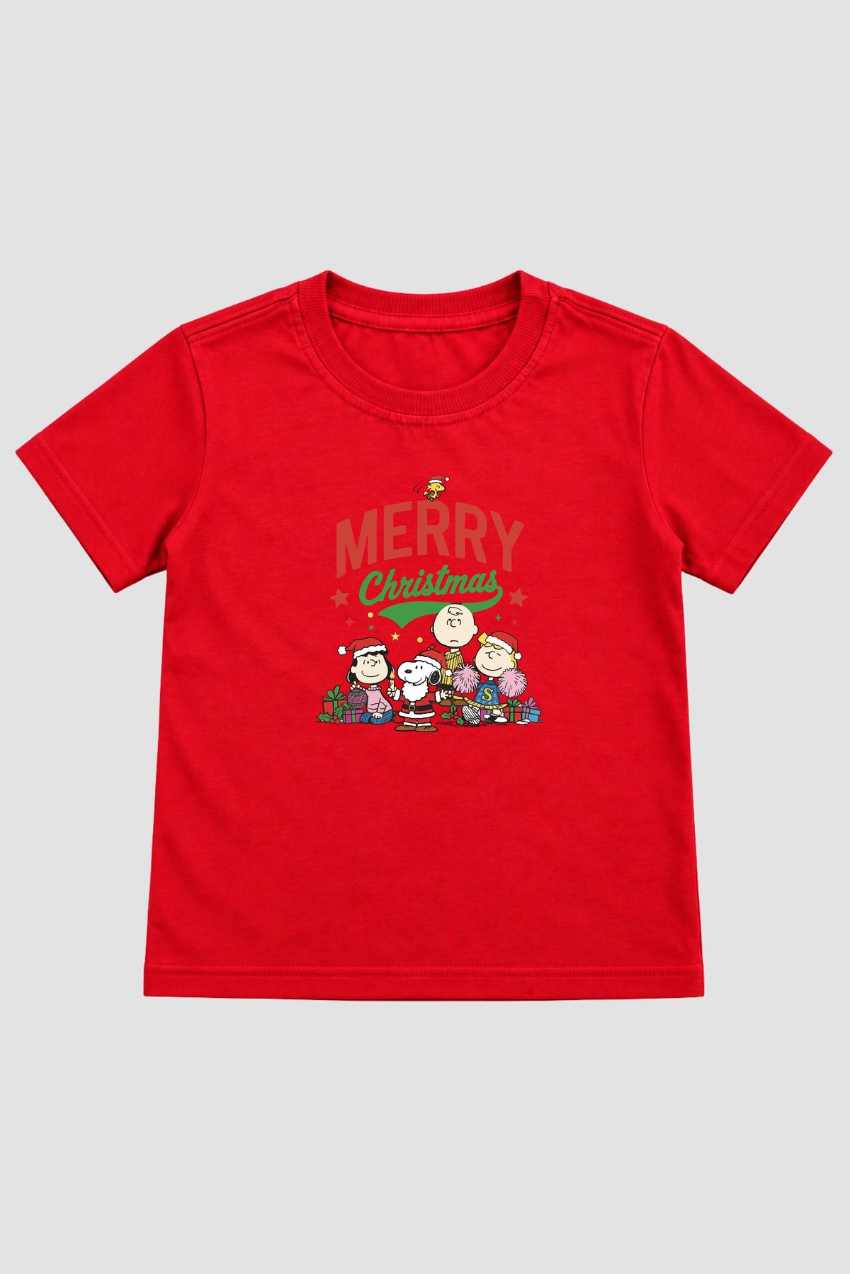 Camiseta Infantil Basica Natal Snoopy- DC-NOOP-0045