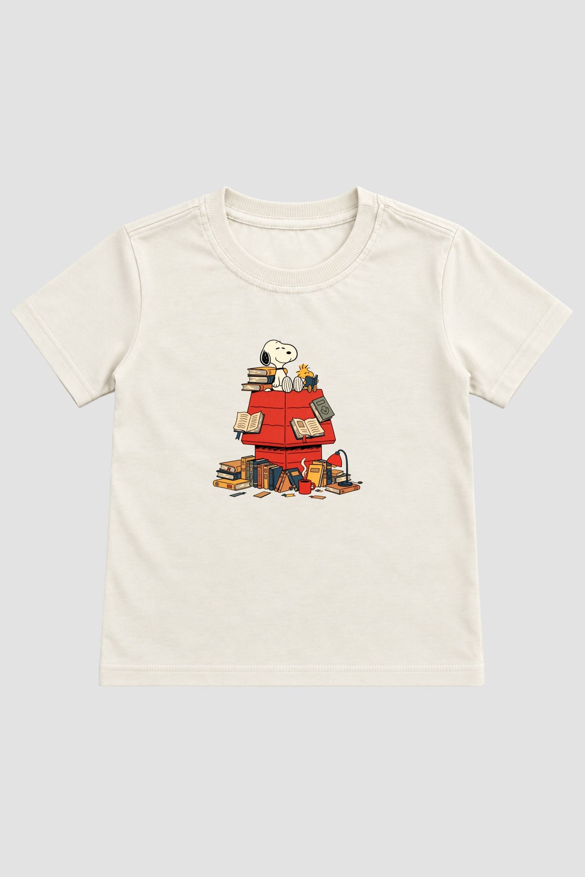 Camiseta Infantil Basica Natal Snoopy- DC-NOOP-0049
