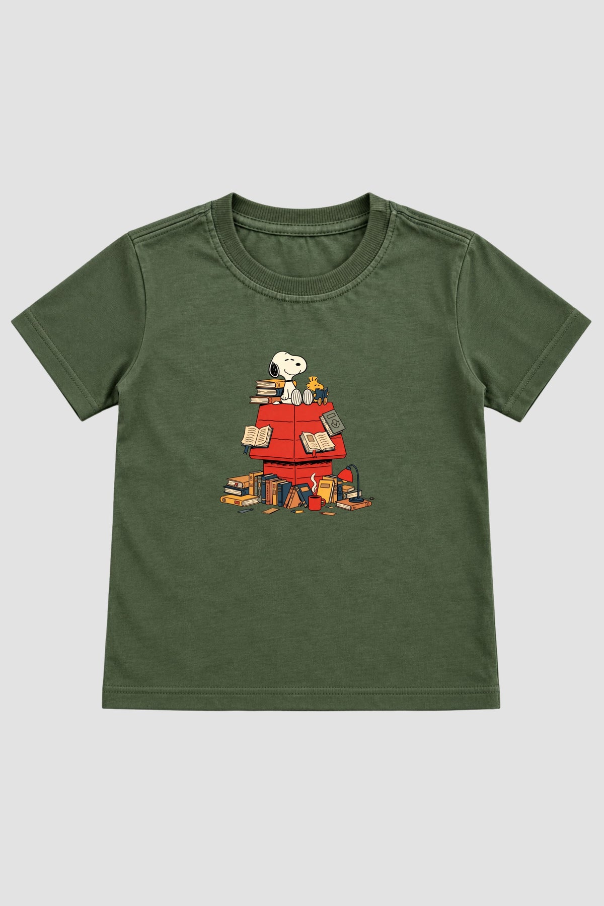 Camiseta Infantil Basica Natal Snoopy- DC-NOOP-0049