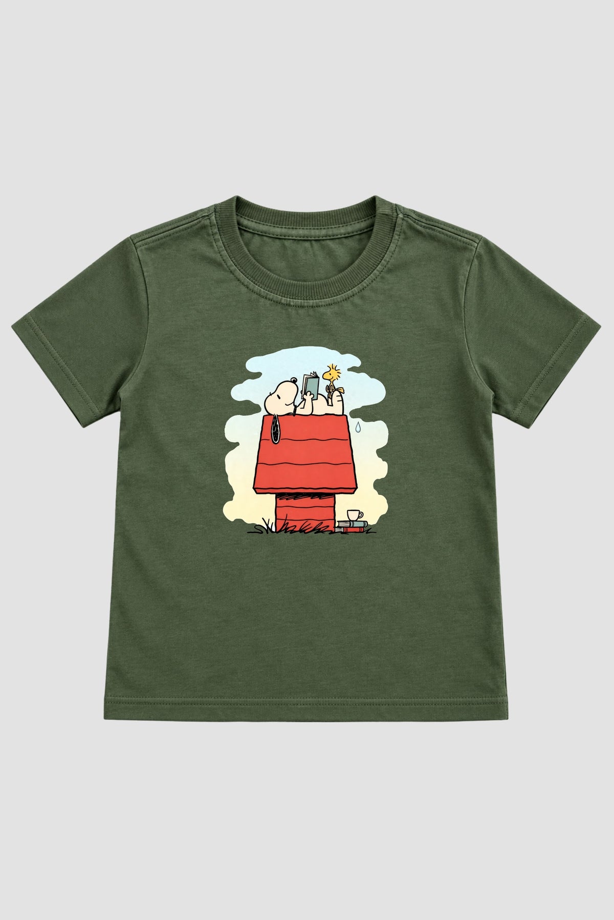 Camiseta Infantil Basica Natal Snoopy- DC-NOOP-0051