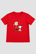 Camiseta Infantil Basica Natal Snoopy- DC-NOOP-0052