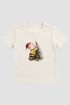 Camiseta Infantil Basica Natal Snoopy- DC-NOOP-0055