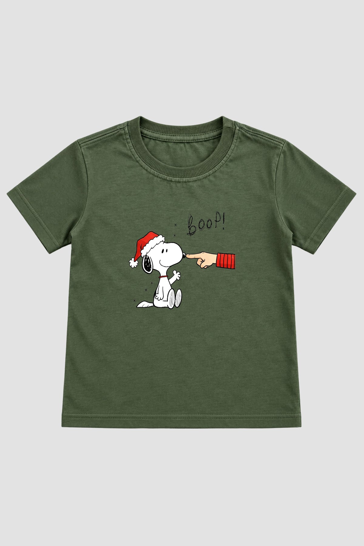 Camiseta Infantil Basica Natal Snoopy- DC-NOOP-0056