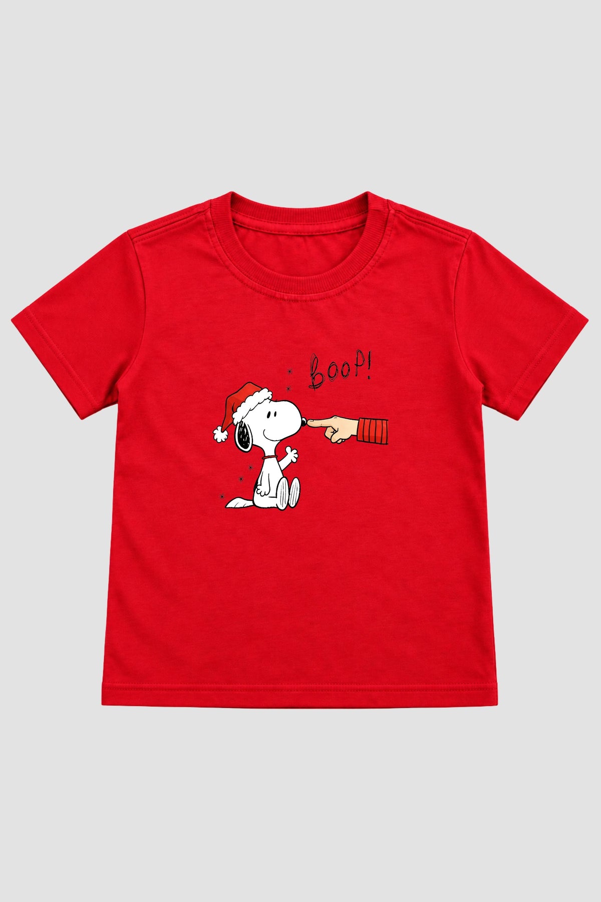 Camiseta Infantil Basica Natal Snoopy- DC-NOOP-0056