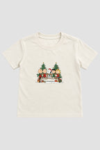 Camiseta Infantil Basica Natal Snoopy- DC-NOOP-0057