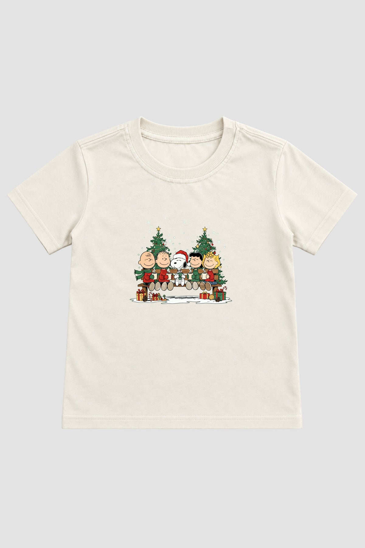 Camiseta Infantil Basica Natal Snoopy- DC-NOOP-0057