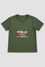 Camiseta Infantil Basica Natal Snoopy- DC-NOOP-0057