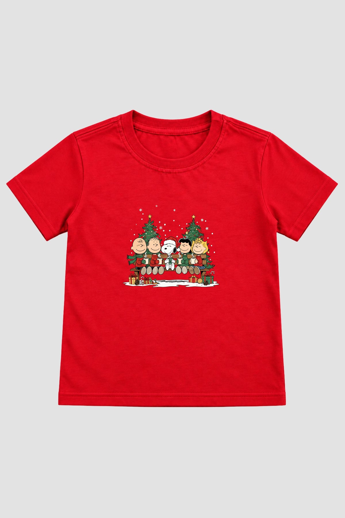 Camiseta Infantil Basica Natal Snoopy- DC-NOOP-0057
