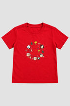 Camiseta Infantil Basica Natal Snoopy- DC-NOOP-0060
